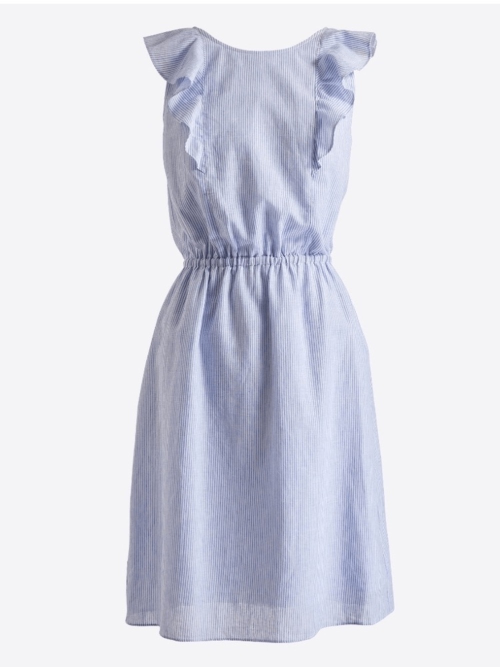 J. Crew Blue Sleeveless Sundress
